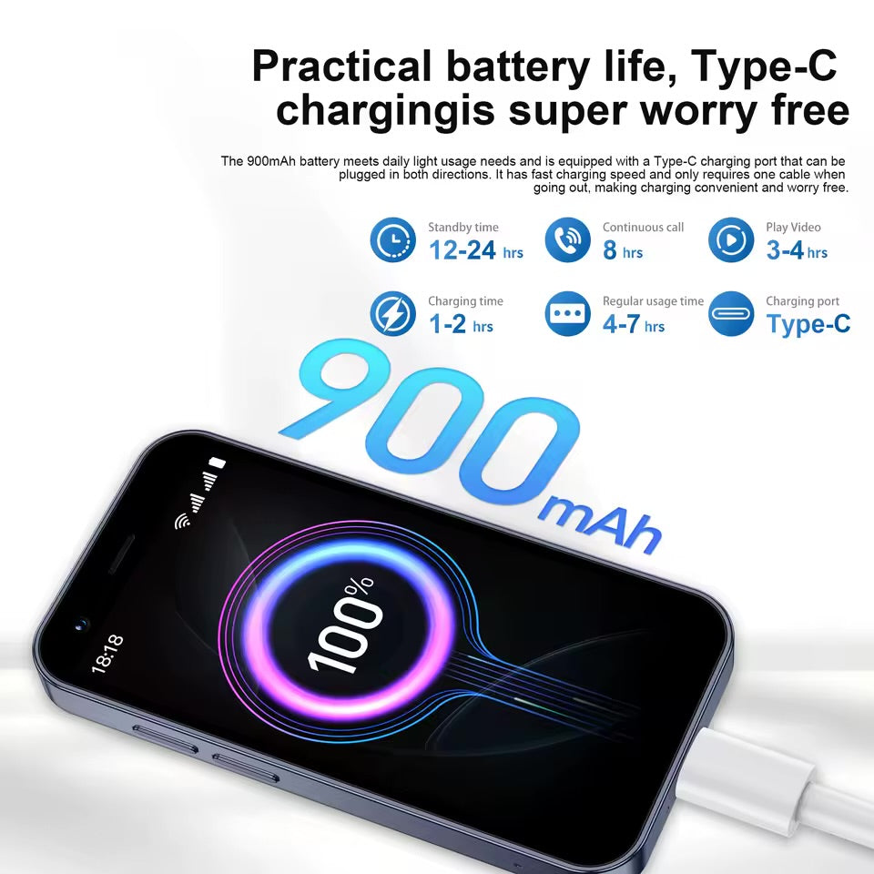 SERVO 18SE MINI Small Android Smartphone 3G WCDMA Dual SIM Card 2GB+16GB Play Store Wi-Fi Face Unlock 3.0 inch Mini Smart Phones