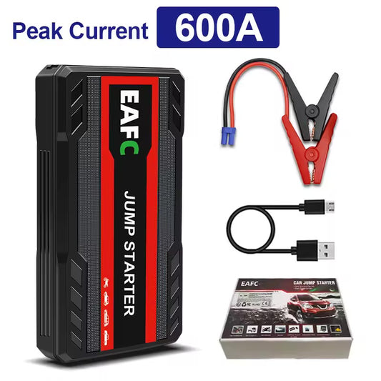Power Bank 600A 12V Car Battery Jump Starter Portable Charger Petrol Diesel Auto Starting Device Booster Emergency Starter